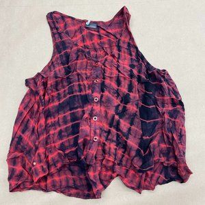 Grunge Tie Dye Tank Top